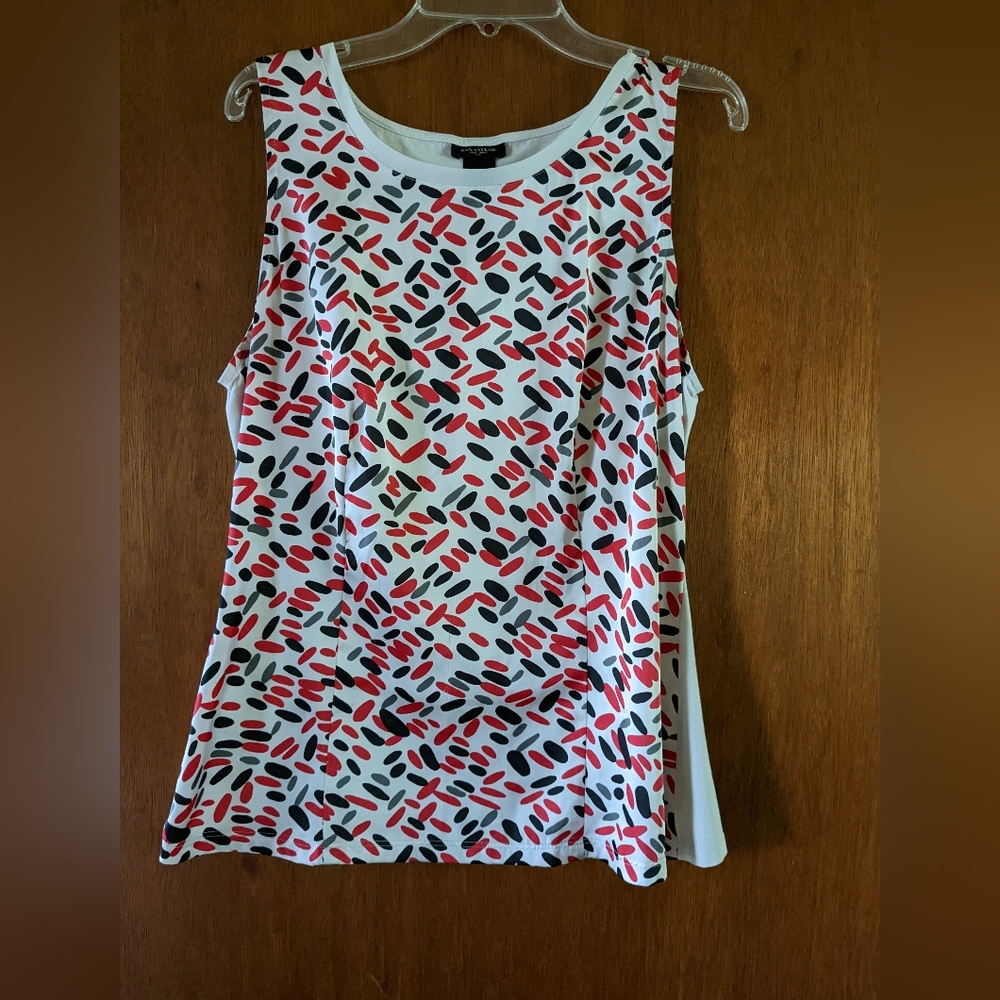 Ann Taylor sleeveless pullover top